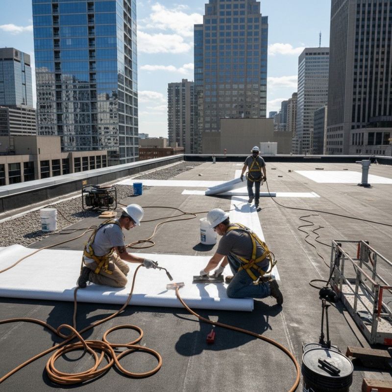 Single Ply Roof Replacement
